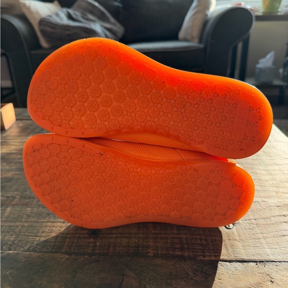 NOBULL W/7 | M/5.5 Orange High-Top Trainers - Picture 5 of 9